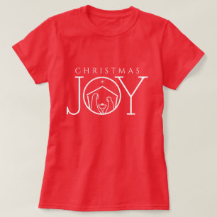 JOY Nativité Christian Religieux Noël T-shirt