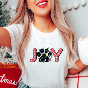 Joy Noël Empreinte de patte T-Shirt