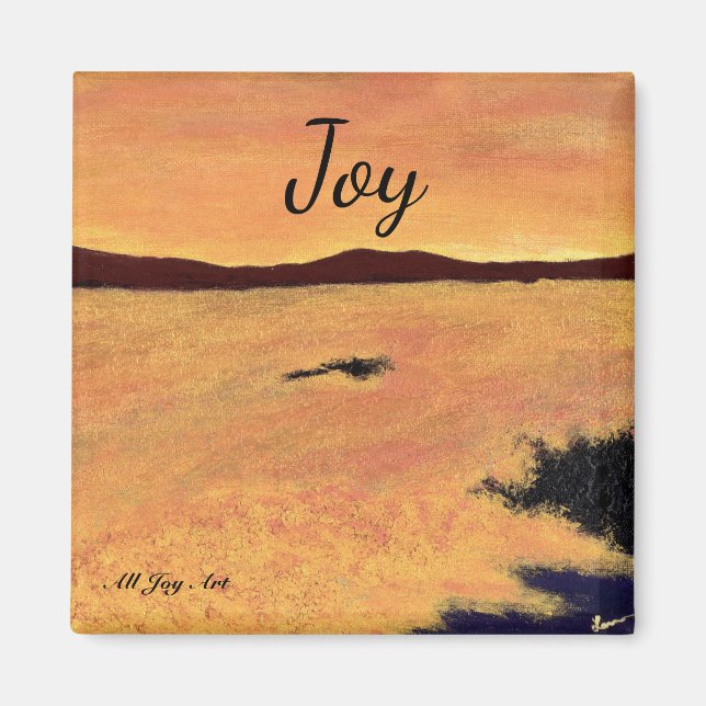 Joy - "Ocean Joy" Magnet par All Joy Art (Devant)