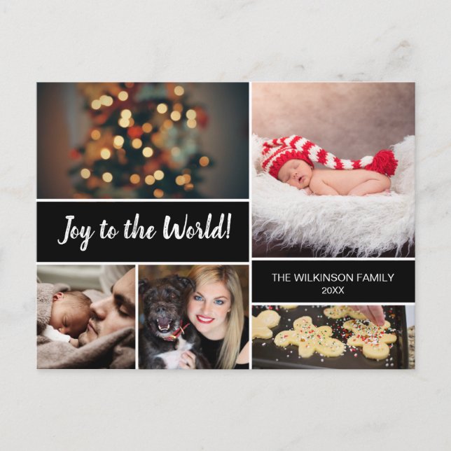 Joy to the World 2019 Baby Faire-part Noël (Devant)
