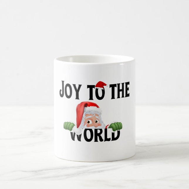 Joy to the World Christmas Art Print - mugs (Centre)