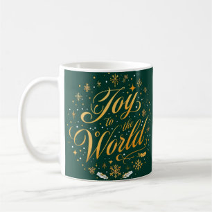 Joy to the World Festive Christmas Mug