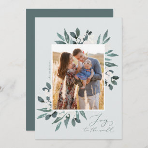 Joy to the World Holiday Carte photo