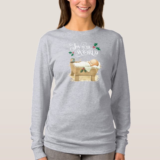 Joy To The World Long Sleeve T-shirt (Devant)