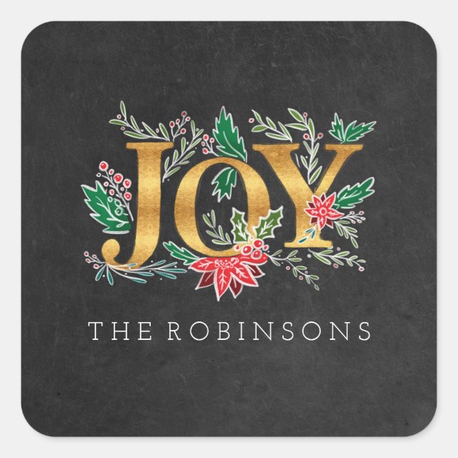 Joy Winter Sticker Foliage (Devant)