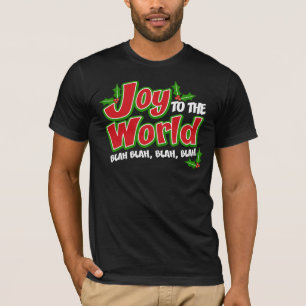 Joy World Blah Blah Dark Bella T-shirt en toile
