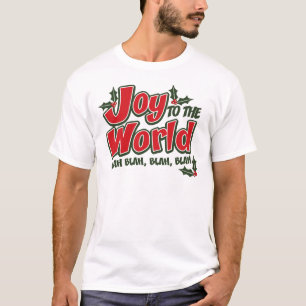 Joy World Blah Blah t-shirt unisex (clair)