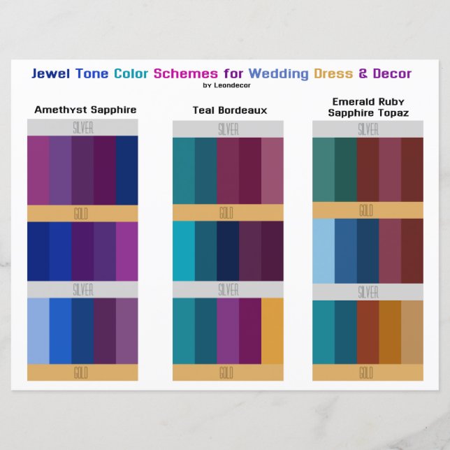 Joyau Tone Mariage Jeux de couleurs Palettes (Devant)