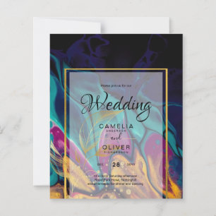 Joyau Tones MARIAGE INK Plum Purple Turquoise Mari