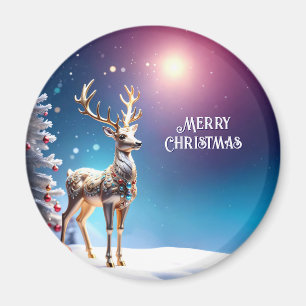 Joyaux de rennes Magnet de Noël