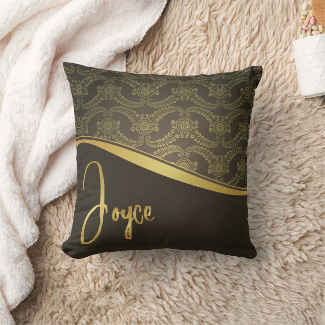 joyce nom sur Coussin de jet (Couverture)