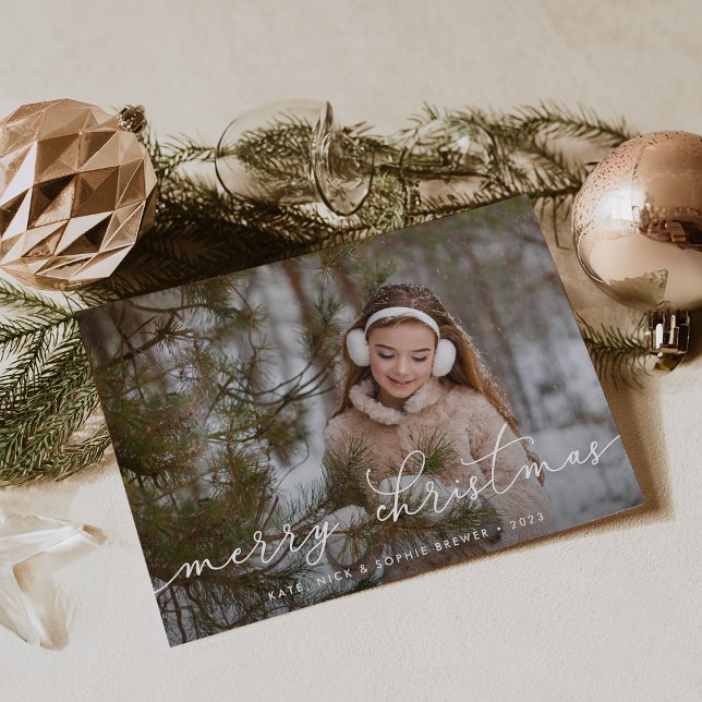 Joyer le script | Carte photo de vacances (Créateur téléchargé)