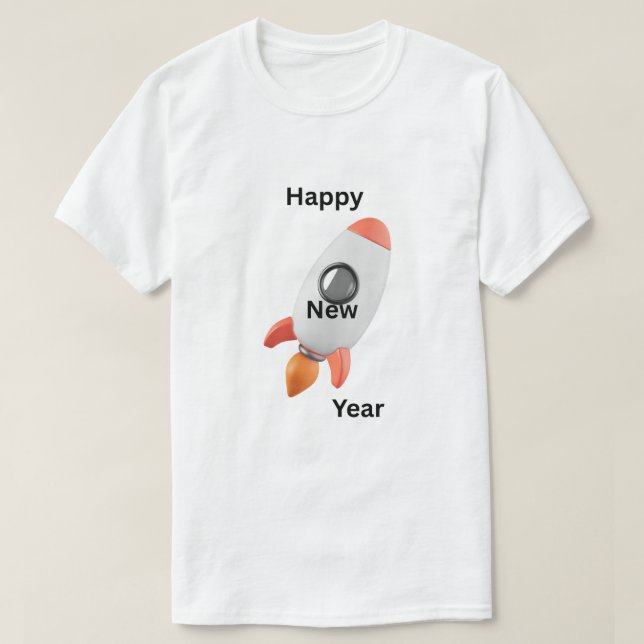 Joyeuse Année 2026 T-Shirt – Célébrez avec Style ! (Design devant)