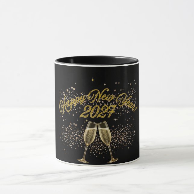 Joyeuse année 2027 Mugs à café (Centre)