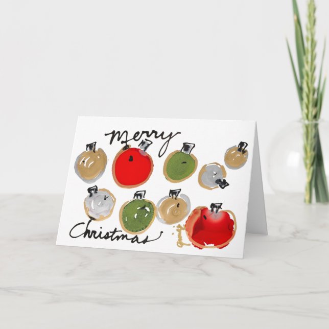 Joyeuse carte blanche Sparken Christmas (Devant)