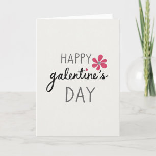 Joyeuse carte d'amitié de Galentines Day