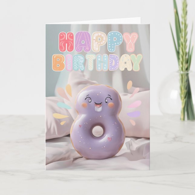 Joyeuse carte d'anniversaire 8 (Devant)