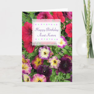 Joyeuse carte d'anniversaire personnalisée Jolies 