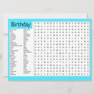 Joyeuse carte de jeu d'anniversaire
