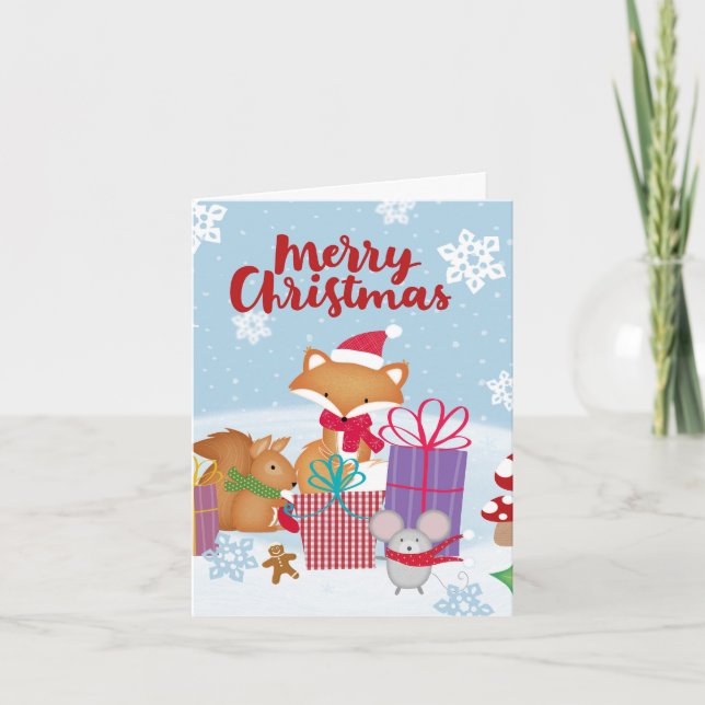 Joyeuse carte de Noël (Devant)