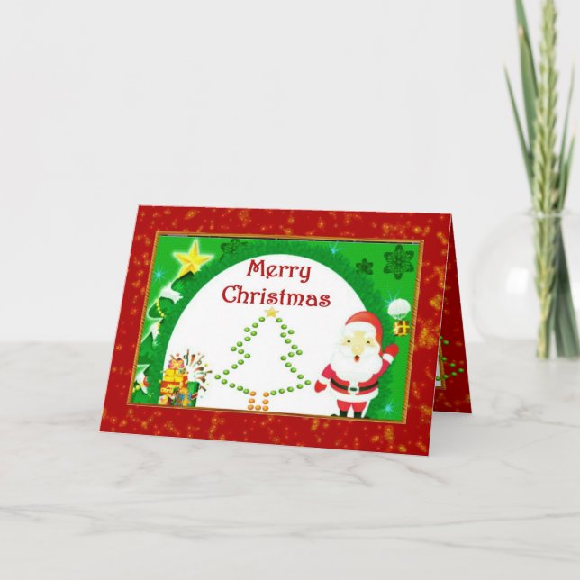 Joyeuse carte de Noël (Devant)