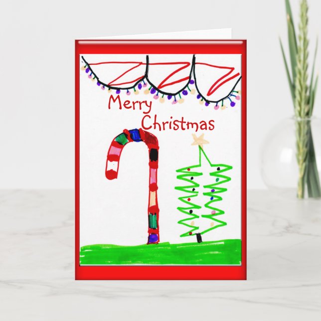 Joyeuse carte de Noël (Devant)