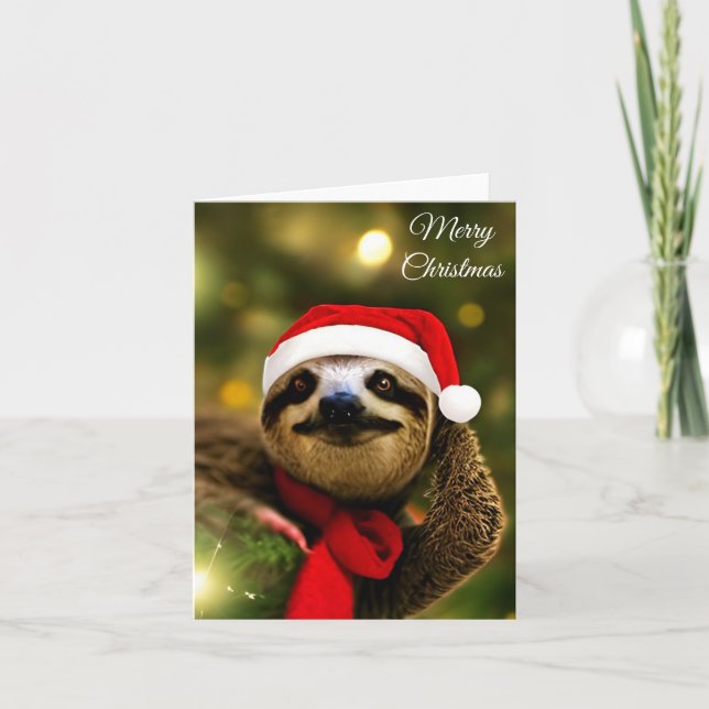 Joyeuse carte de Noël (Devant)
