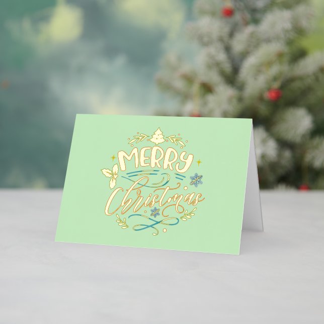 Joyeuse carte de Noël (Vacances In Situ)