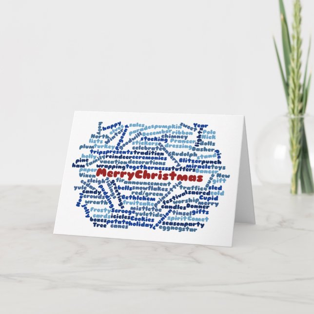 Joyeuse carte de Noël (Devant)