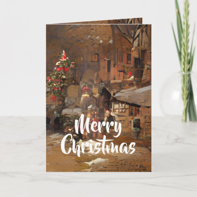 Joyeuse carte de Noël (Devant)