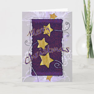 Joyeuse carte de Noël + arrière - plan grunge