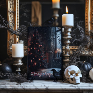 Joyeuse carte de Noël Creepmas