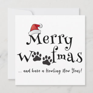 Joyeuse carte de Noël Woofmas