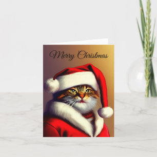 Joyeuse carte de vacances Noël Kitty