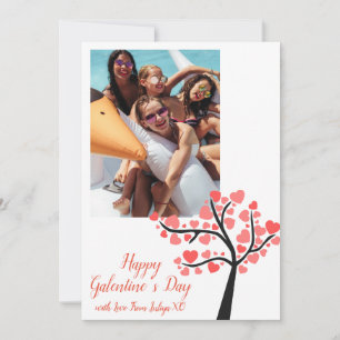 Joyeuse carte de vacances photo de Galentine's Day