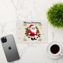 Joyeuse carte de voeux de Noël