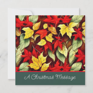 Joyeuse carte de voeux de Noël