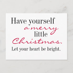 Joyeuse carte postale de Noël