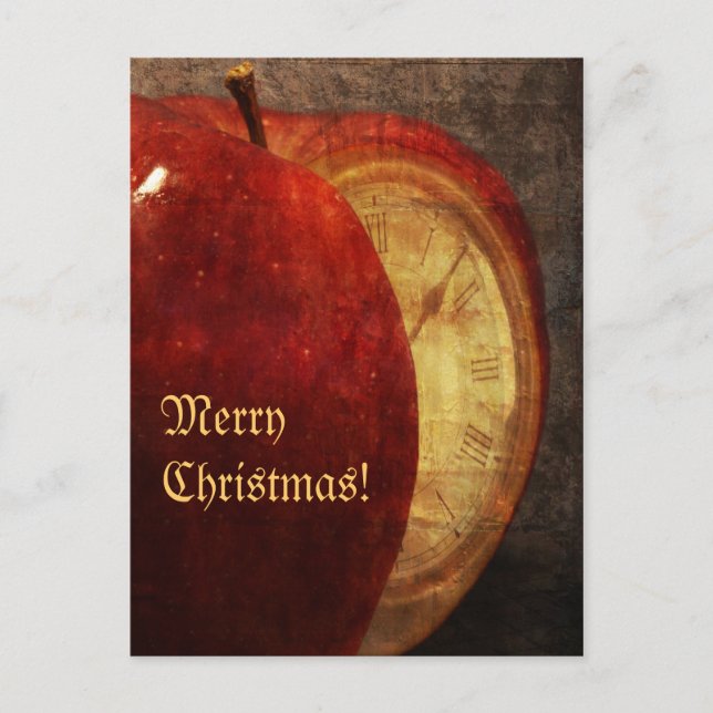 Joyeuse carte postale de Noël (Devant)