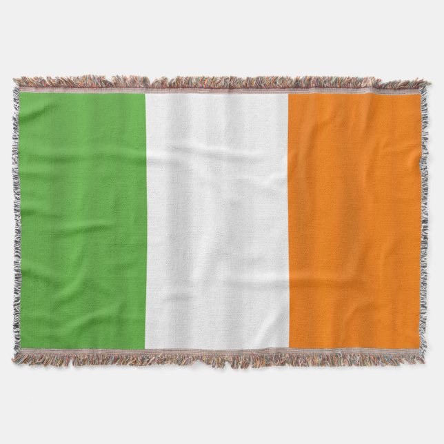 Joyeuse couverture couleur drapeau irlandais St. P (Devant)