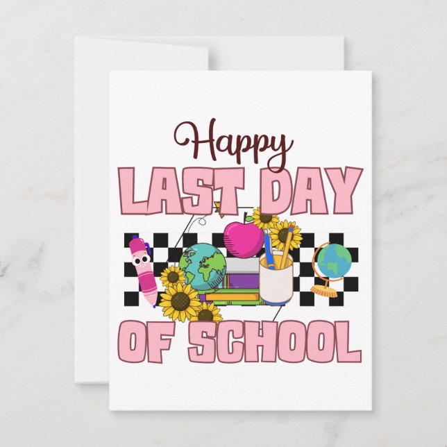 Joyeuse Dernière journée d'école (Devant)