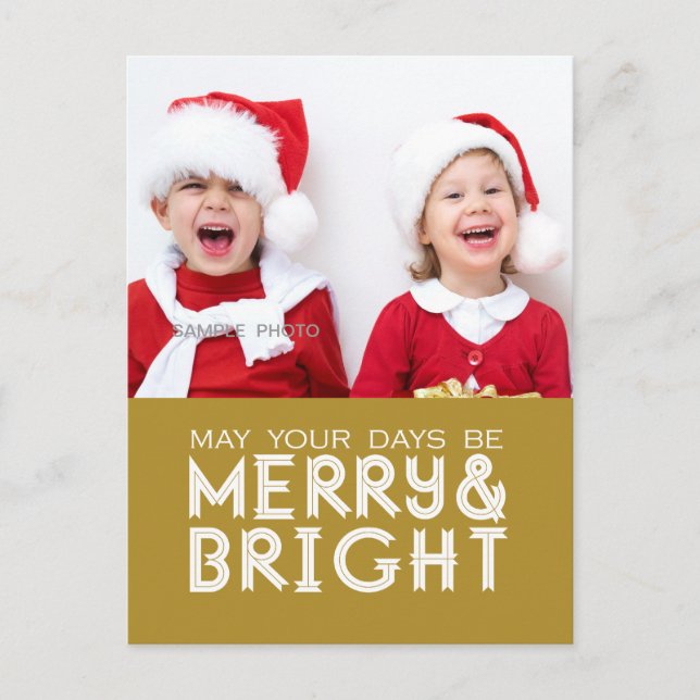 JOYEUSE ET BRIGHT OR PHOTO VACANCES CARTE POSTALE (Devant)