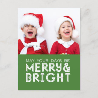JOYEUSE ET LUMINEUSE CARTE POSTALE DE PHOTO DE
