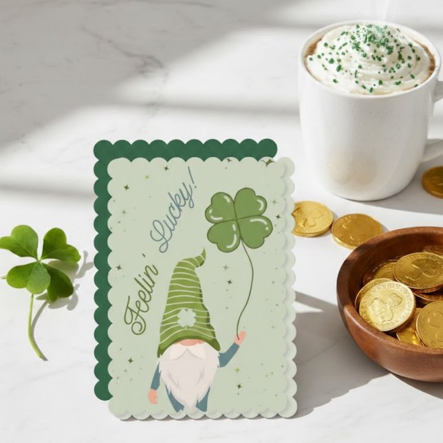 Joyeuse fête de la Saint-Patrick Carte de vœux irl (Créateur téléchargé)