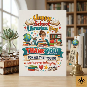 Joyeuse Fête des bibliothécaires scolaires   Merci