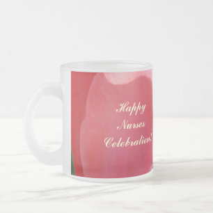 Joyeuse fête des infirmières ! mugs à café Tulipes
