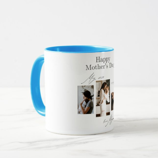 Joyeuse Fête des Mères 2025 Mug Amour (Devant gauche)