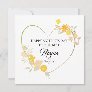Joyeuse fête des Mères à la meilleure Maman