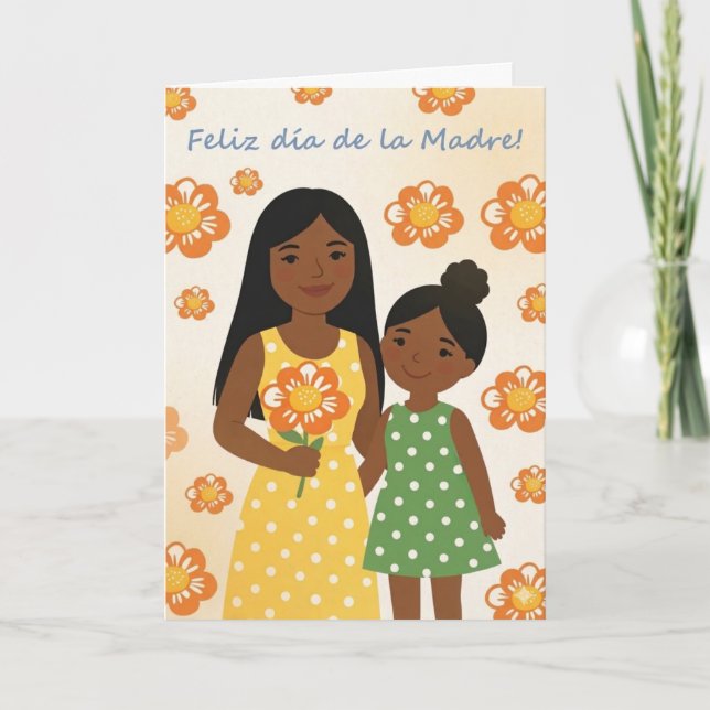 Joyeuse fête des Mères Carte (Devant)