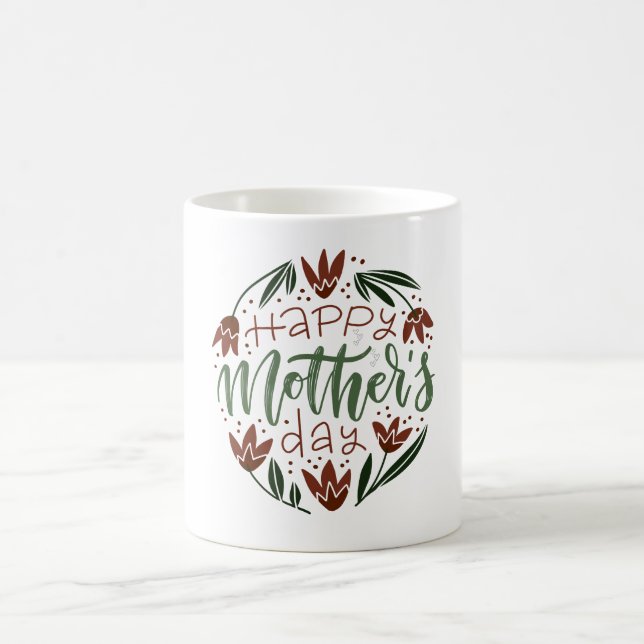 Joyeuse Fête des Mères Classique Mug (Centre)